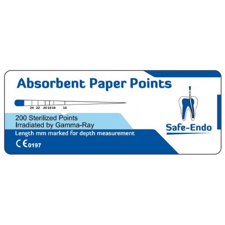 POINTE PAPIER ABSORBANT GRADUÉE 20-02 SAFE-ENDO