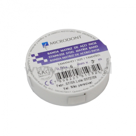 MATRICE METALLIQUE MICRODONT ROULEAU 0.05*6*3m