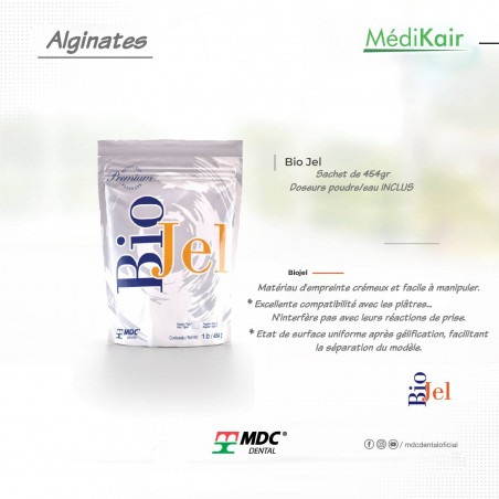 ALGINATE BIOJEL TYPE2 454G MDC