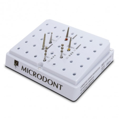 KIT MICRODONT FACETTE - LAMINATED VENNER PRÉPARATION KIT MICRODONT W/06 BURS