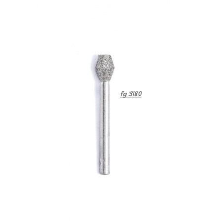 FG3180 FRAISE DIAMANTÉE TONNEAU COURT 31 MICRODONT