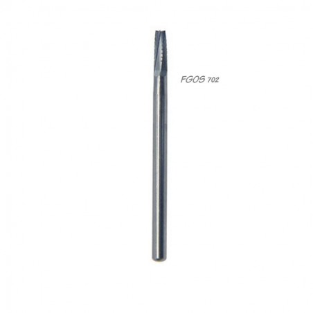 FGOS 702 - 16 FRAISE CHIRURGIE CYLINDRIQUE COL LONG MICRODONT
