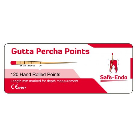 GUTTA PERCHA GRADUÉE 20-02 SAFE-ENDO