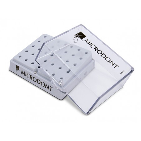 PORTE FRAISE CONTRE ANGLE EN POLYCARBONATE MICRODONT CA - 35 TROUS