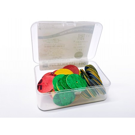 DISQUE EN PAPIER ABRASIF ASSORTIMENT 100PCS